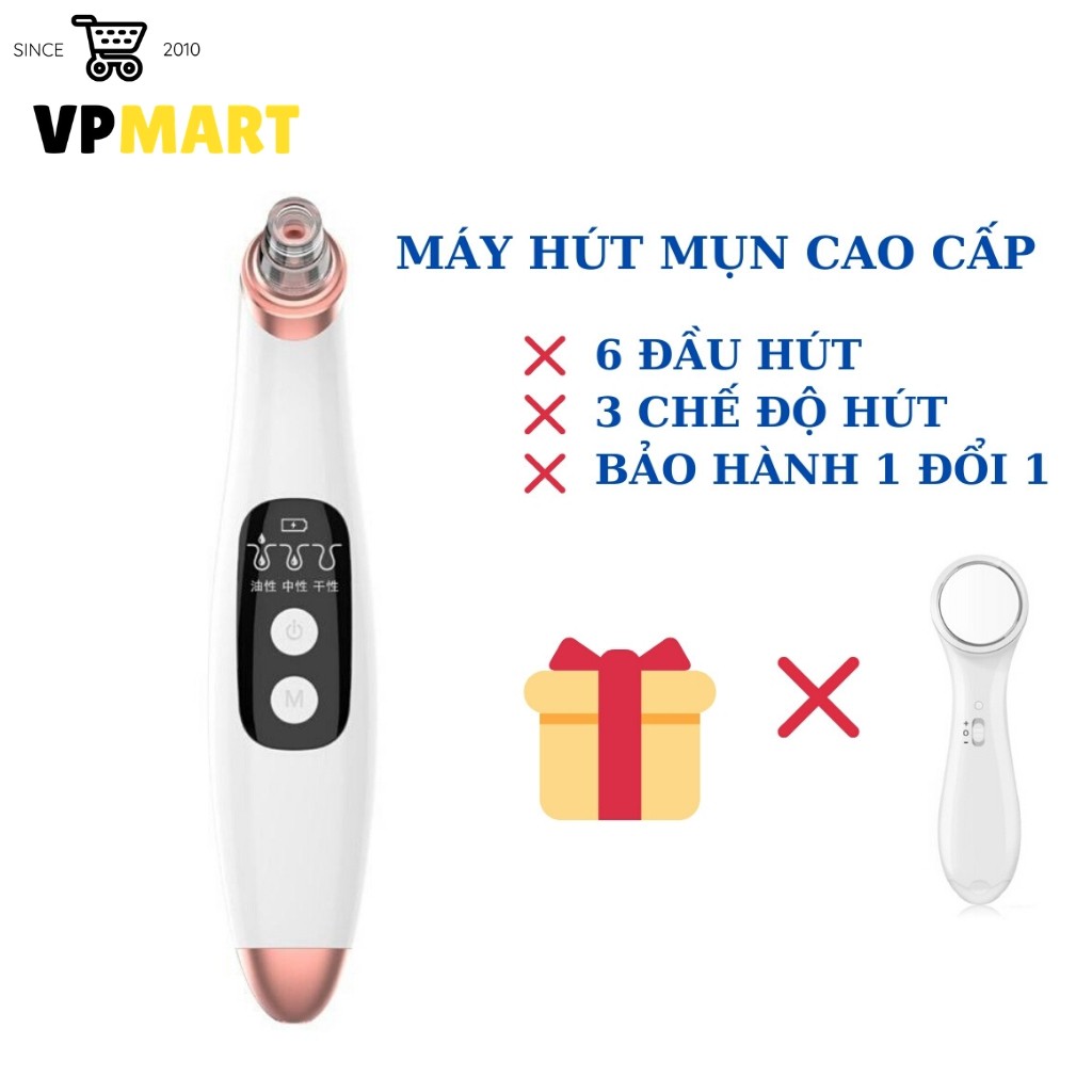 Máy Hút Mụn Mini Dòng Cao Cấp, Máy Hút Mụn Cầm Tay, Máy Hút Mụn Đầu Đen | BigBuy360 - bigbuy360.vn