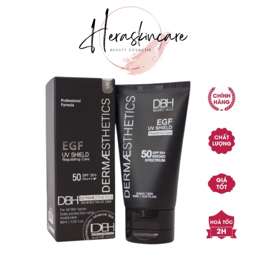 Kem chống nắng DBH 60ml SPF 50 [Bản Mỹ-Mẫu mới]