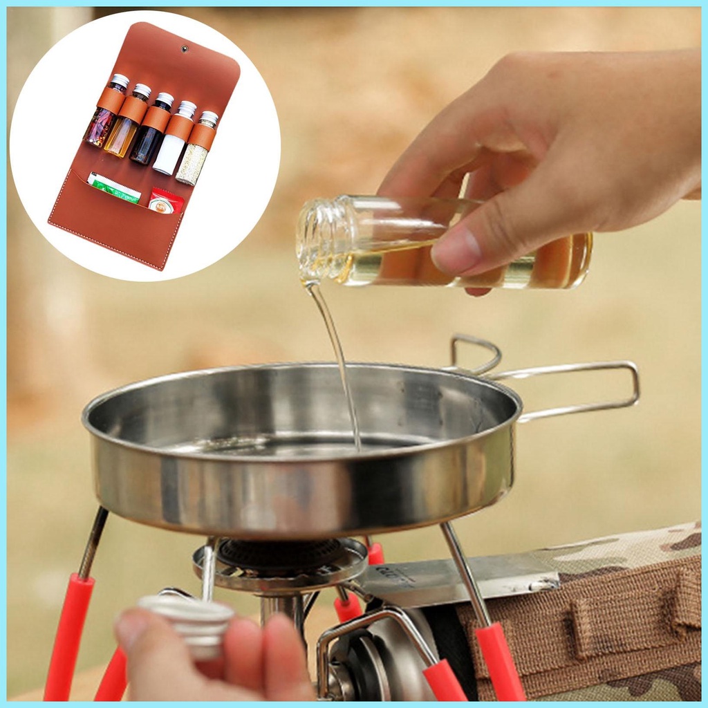 Set Giá Đỡ Lọ Gia Vị Mini Tiện Dụng Và Bền