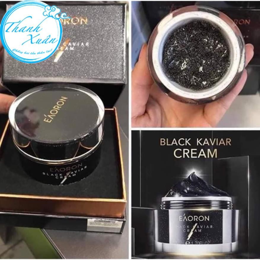 [FREESHIP] KEM DƯỠNG DA EAORON (EAORON BLACK CAVIAR CREAM 50ml) | BigBuy360 - bigbuy360.vn
