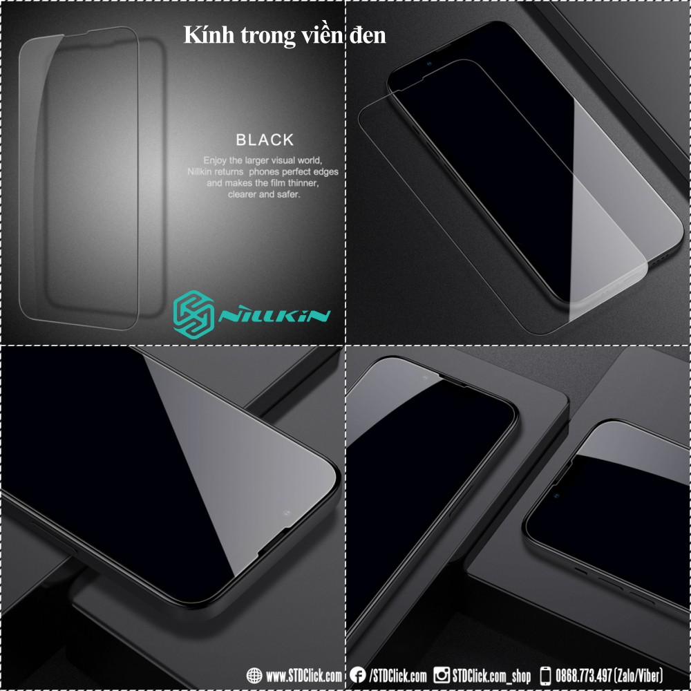 KÍNH CƯỜNG LỰC IPHONE 13 MINI NILLKIN CP+PRO 2.5D CHÍNH HÃNG HÀNG CHUẨN