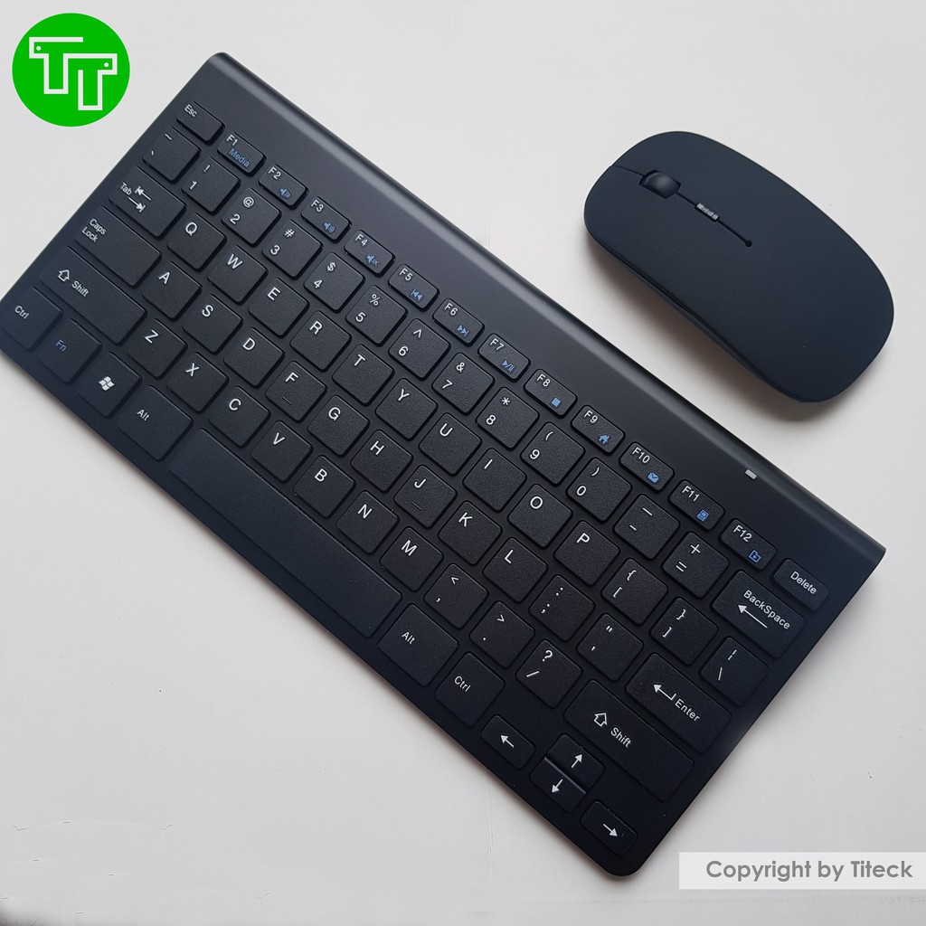 Bộ bàn phím và chuột không dây cao cấp dùng cho laptop, PC, SmartTV, TVBox