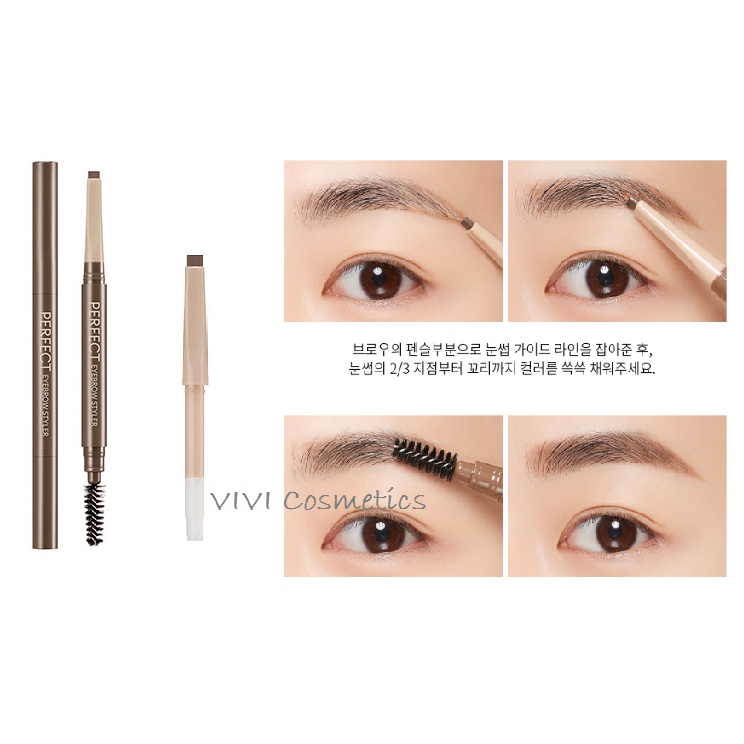 Chì kẻ mày Missha Perfect Eyebrow Styler | BigBuy360 - bigbuy360.vn