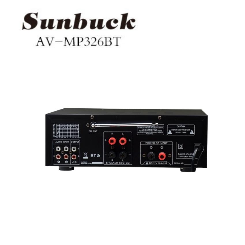 Amly karaoke Sunbuck 326BT hàng chuẩn BẢO HÀNH CHÍNH HÃNG