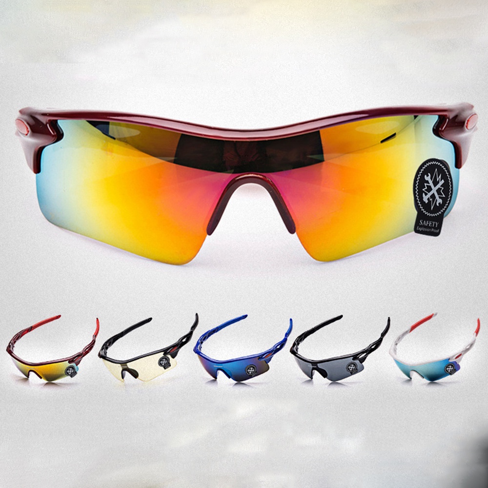 Kính bảo hộ chống tia uv 400 bảo vệ mắt tiện dụng khi đi xe đạp leo núi / đạp xe