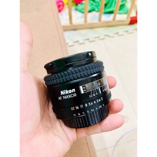 Ống kính chụp ảnh, Lens Nikon AF 35mm f2 , dùng cho máy nikon fullframe và crop và cả máy film nikon