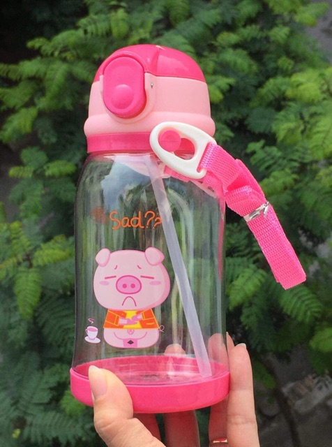 Ninikids:Bình uống nước 400ml cho bé,GIÁ RẺ NHẤT