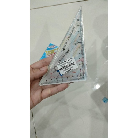 Thước eke WinQ No.5-6 (vỉ 2 cây)