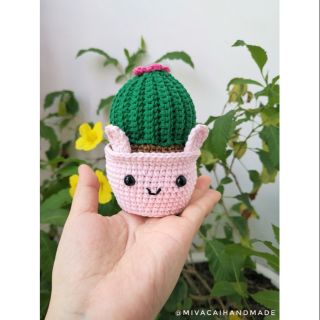 Thú bông len: xương rồng Chloe