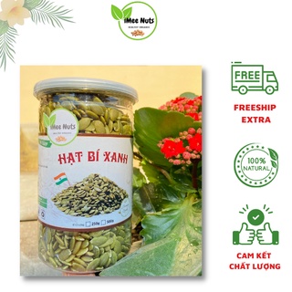 Hạt bí xanh rang chín iMee Nuts, hạt bí xanh tách vỏ Ấn Độ sấy giòn nguyên vị
