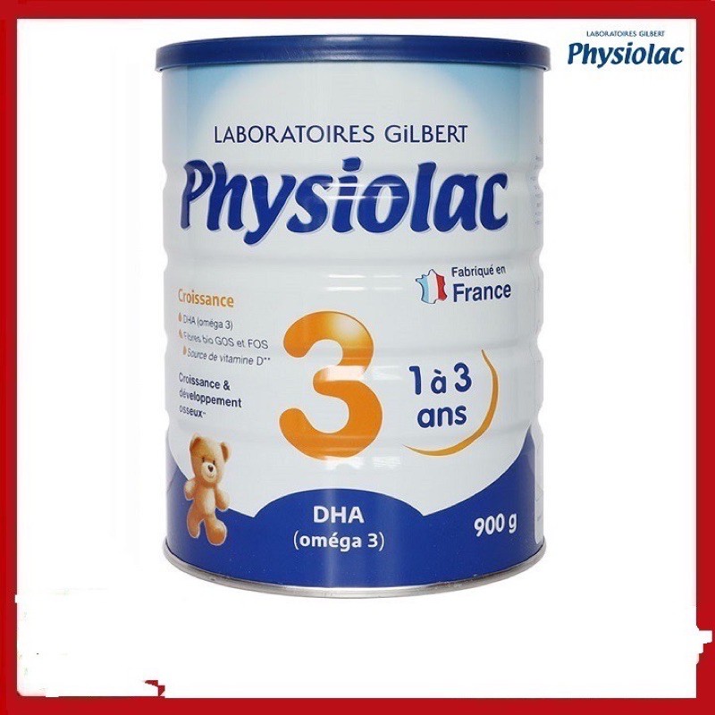 Sữa Physiolac [ Mua 2 GIẢM 10k]  [Mẫu mới nhất] số 3 lon 400 và lon 900g