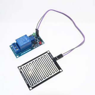 Module LM393 điều khiển Relay và Cảm biến mưa