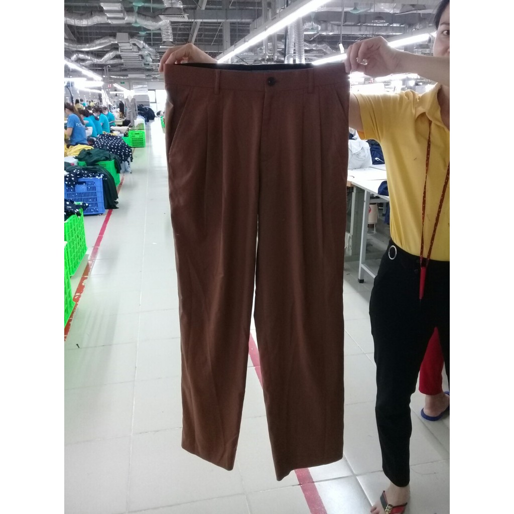 Quần dài nam dáng suông IVY moda MS 22E2347