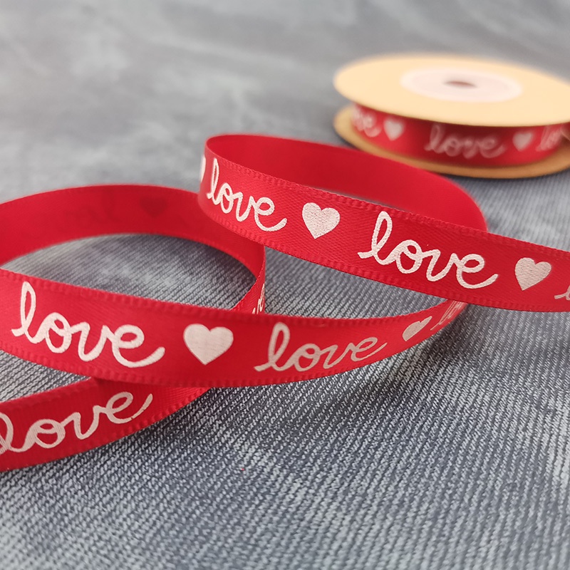 Cuộn Dây Ruy Băng 10Mm/25mm/15mm (10 Yards) Dùng Để Gói Quà