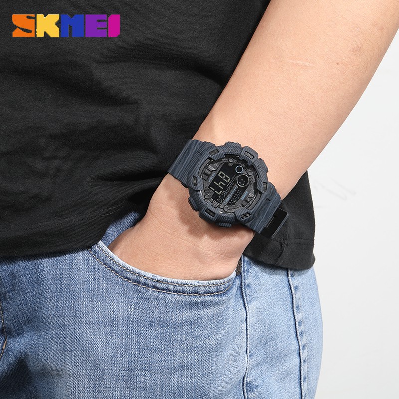 SKMEI Đồng hồ nam quân đội phong cách thể thao rằn ri 1472 | BigBuy360 - bigbuy360.vn