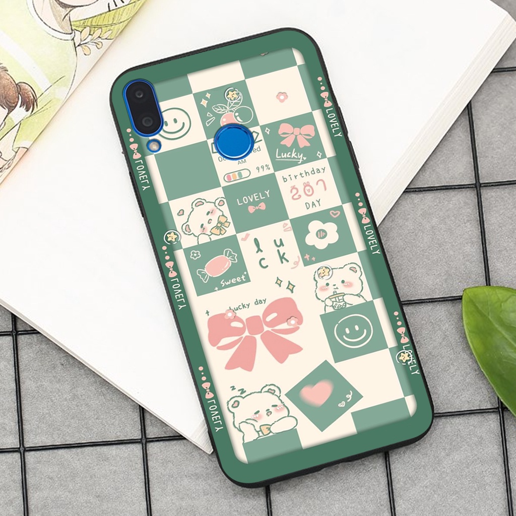 Ốp lưng Huawei NOVA 3 / 3i / 3e in hình cao cấp mẫu kẻ caro,mikenbe@r siêu hot