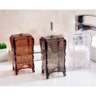 HỘP ĐỰNG BÔNG TẨY TRANG/TRANG SỨC HÀN QUỐC ANASUI-118 (KIỂU VINTAGE)