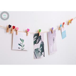 Kẹp ảnh bằng gỗ dễ thương