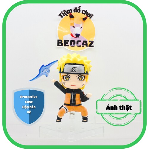 [Ship Hỏa Tốc][Tặng Hộp Bảo Vệ] Combo Mô Hình chibi nhân vật Naruto Sasuke Itachi bền màu, nhựa an toàn, kèm giá đỡ