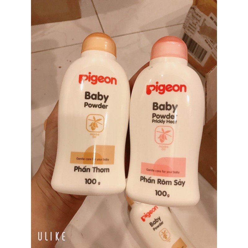 phấn baby power Pigeon 100g
