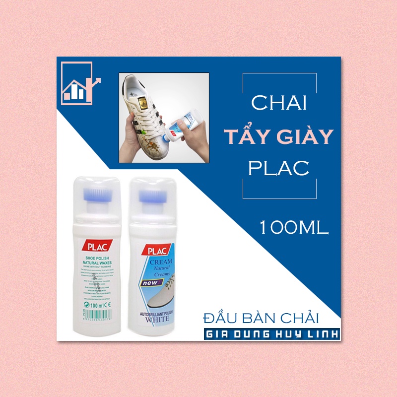 [VIDEO REVIEW] Chai nước tẩy rửa toàn bộ các loại giày - Chai đầu cọ tẩy trắng giày dép - Dung dịch làm sạch vết bẩn trê