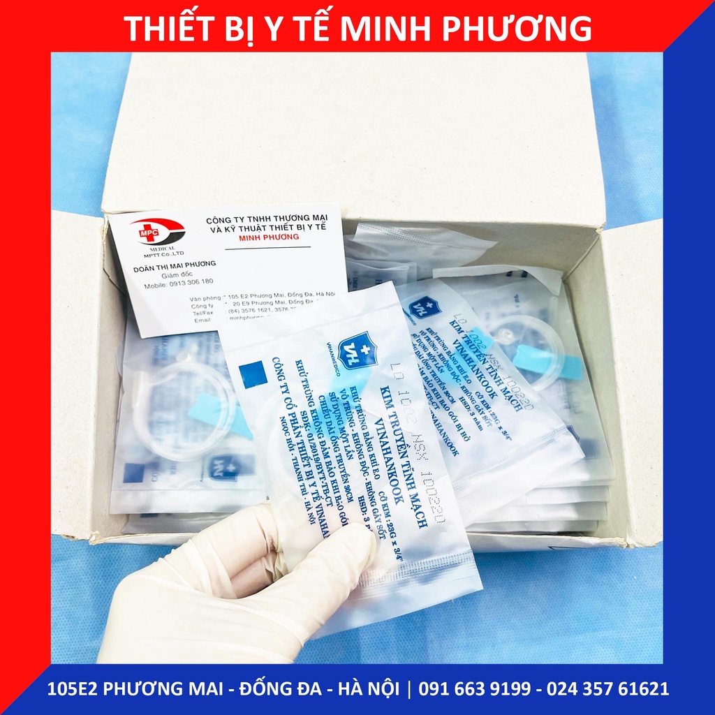 Kim cánh bướm truyền tĩnh mạch Vinahankook