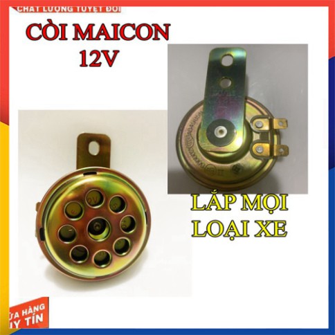 CÒI XE MÁY MAICON 12V ( LẮP MỌI LOẠI XE)- giá 1 chiếC