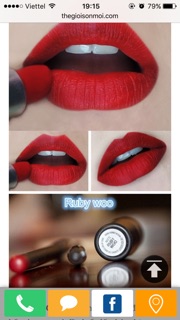 Son Mác Ruby Woo sang chảnh