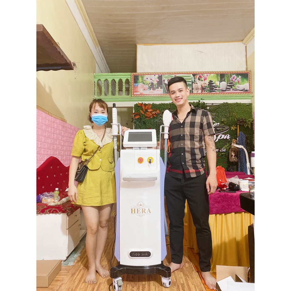 Máy Triệt Lông Laser Hera  2in1 chính hãng cam kết loại 1