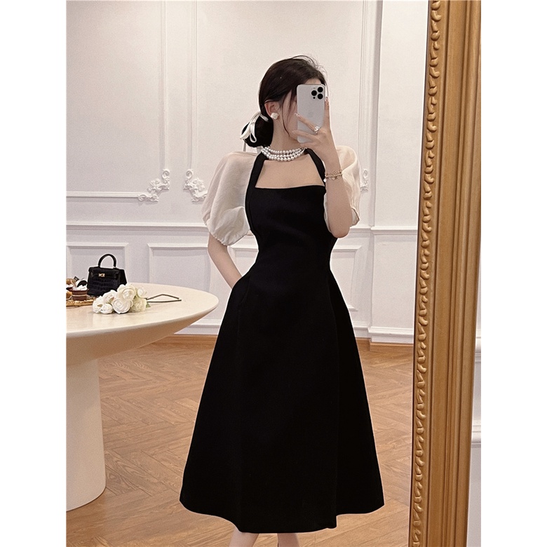 Đầm suông bigsize đầm đen đầm nữ đầm dự tiệc sang trọng đầm hở lưng đầm công sở đầm thiết kế đầm cổ vuông đầm dài qua gối váy đi chơi đầm khoét eo váy dài váy công chúa váy sang chảnh váy sinh nhật váy cá tính