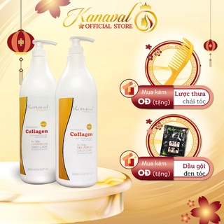 Dầu gội dầu xả Kanaval Professional phục hồi tóc hư tổn 750ml-2000ml - Kanaval Official thumbnail