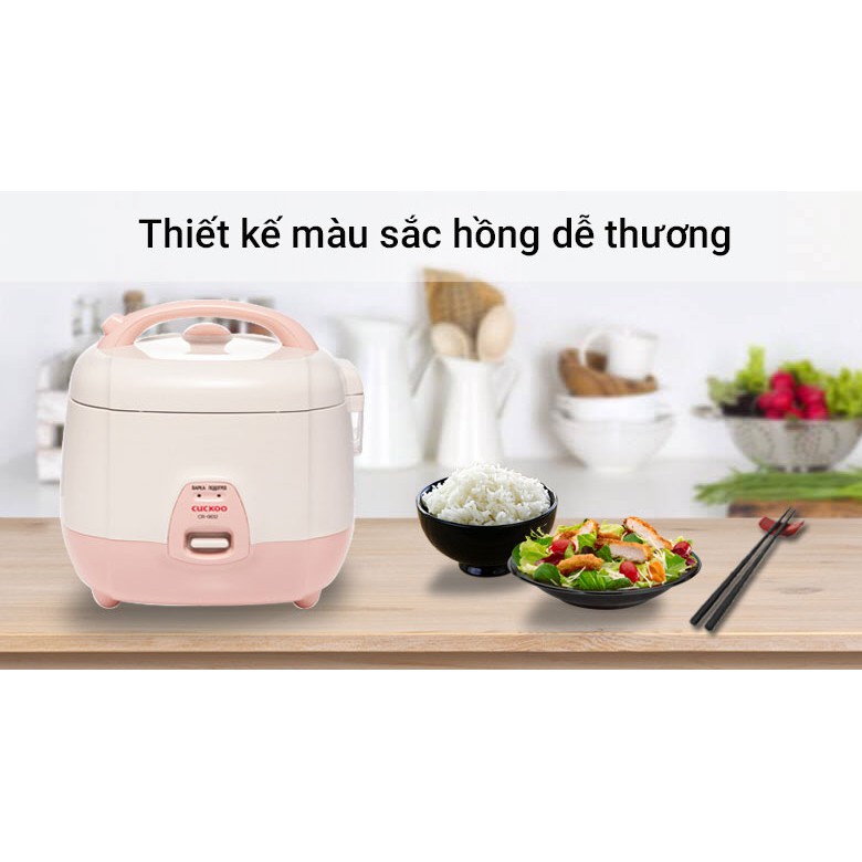 Hàng chính hãng - Nồi cơm điện Cuckoo CR-0632 1.0L