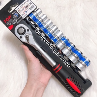 Bộ tuýp 10 chi tiết top cần tự động cán bọc hàng cao cấp