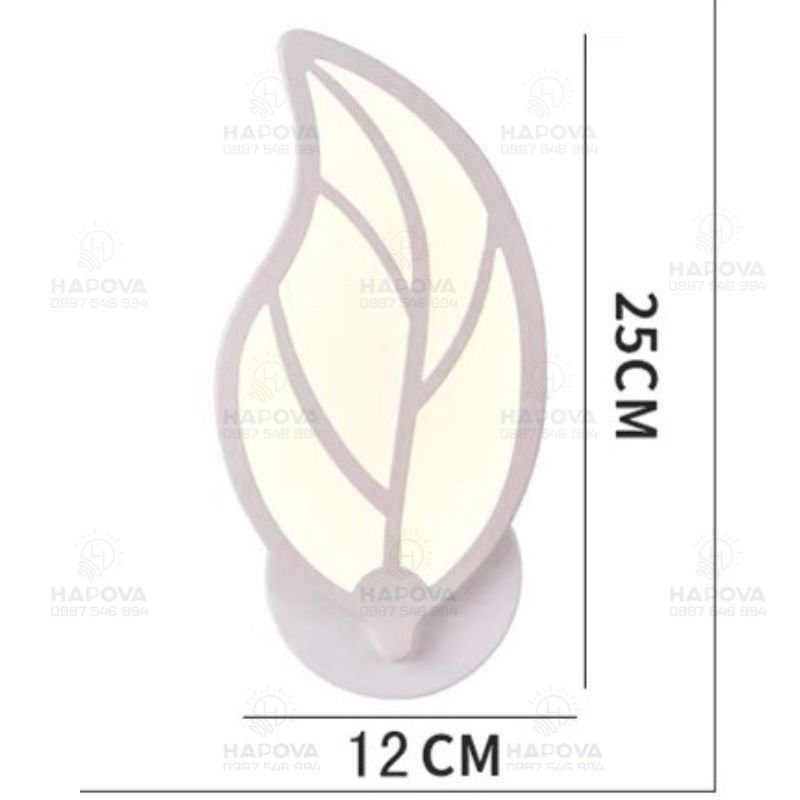 Đèn Tường Hình Chiếc Lá HAPOVA ZUCAL G48