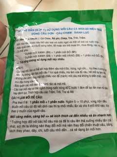 MỒI CÁ D3