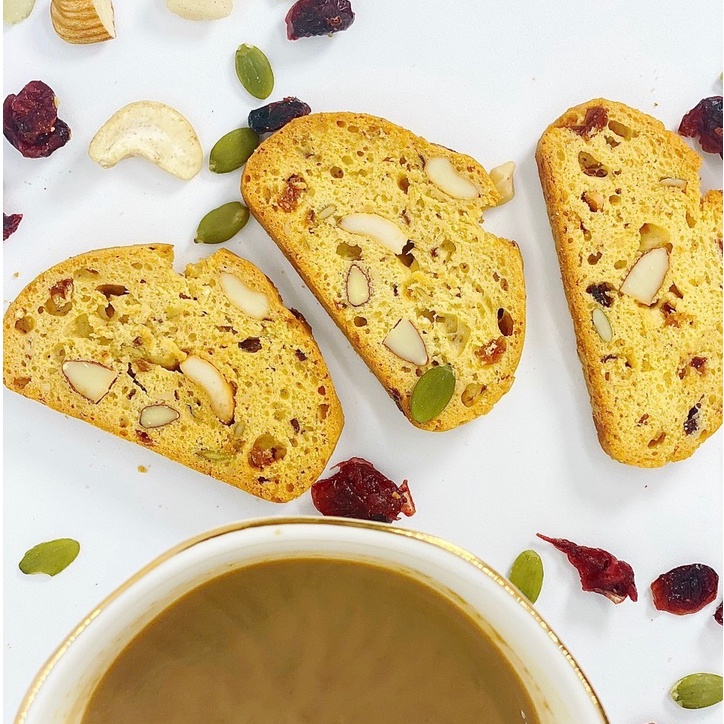 Ăn Thả Ga! Không Lo Sợ Béo cùng BISCOTTI - Bánh ăn kiêng hổ trợ giảm cân hiệu quả - GreenFood