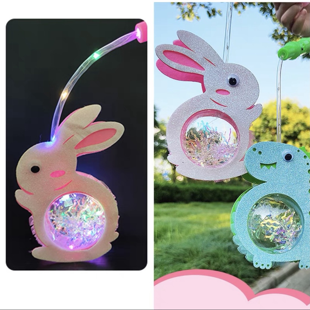 Lồng đèn trung thu phát sáng hình thú cho bé hot trend HAPPYKID LDTT