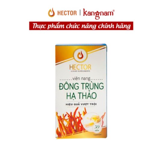 Đông Trùng Hạ Thảo Hector 100% nguyên chất 30Vien