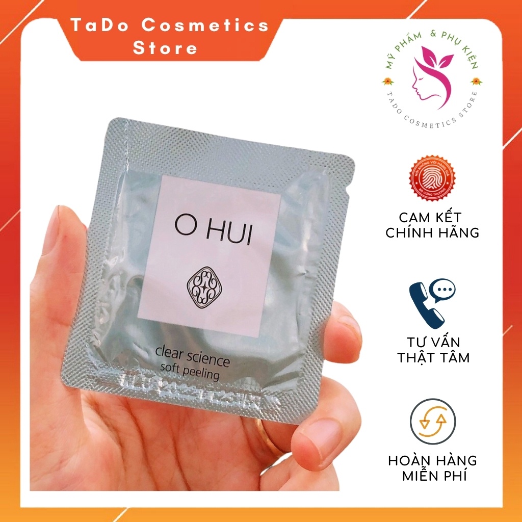 Tẩy da chết , tẩy tế bào chết da mặt Ohui Clear Soft Peeling 1ml , không gây kích ứng làm mịn dạ - Tado Cosmetics Store | BigBuy360 - bigbuy360.vn