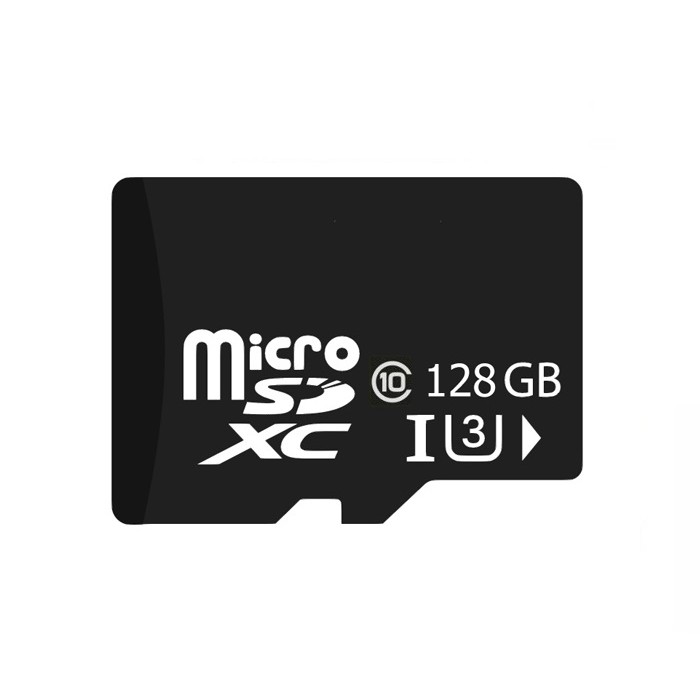Thẻ nhớ microSDXC Noname 128GB UHS-I U3 hỗ trợ 4K - chuyên dụng camera IP (Đen)