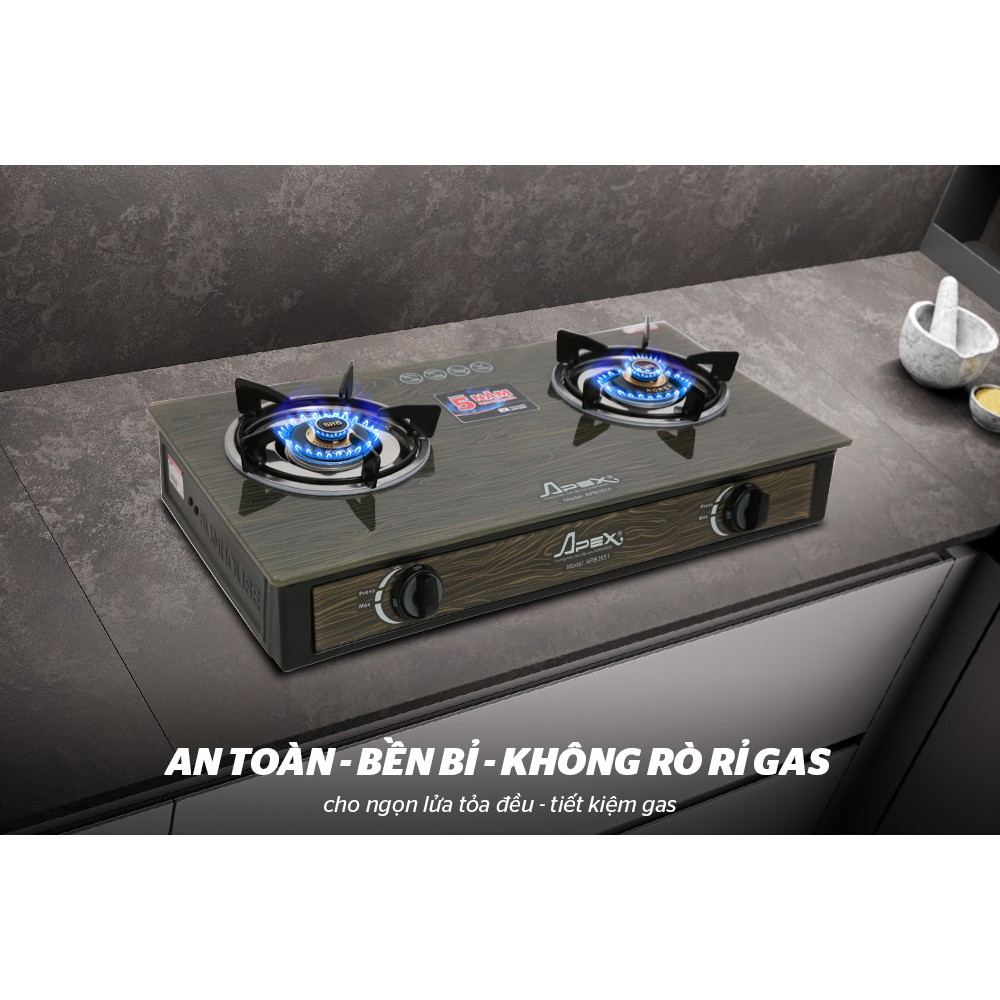 Bếp gas dương kính apex APB3551