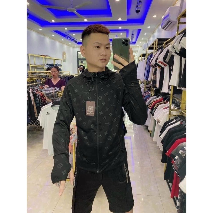 áo khoác chống nắng nam đa năng xỏ ngón mũ che đầu rộng,chống tia uv bảo vệ da KAYSTORE