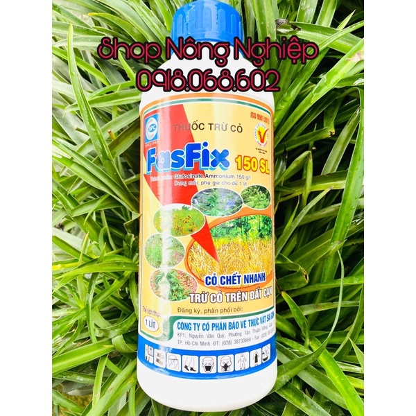 Fasfix 150SL 1 Lít sản phẩm trừ các loại cỏ, cháy nhanh thế hệ mới