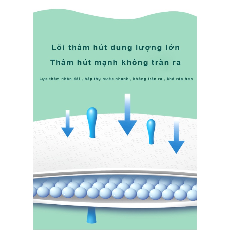 YIYING tã bỉm quần tả bỉm dùng dán tã quần em bé Tã tên lửa S56/M46 /L38 hơi thở