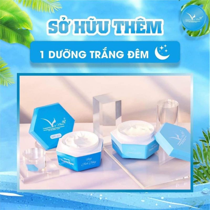Combo body siêu trắng ngày và đêm