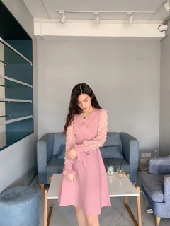 (Ảnh thật)Váy xinh mùa thu