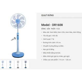 Quạt cây - đứng Senko DR888 (DR-888)