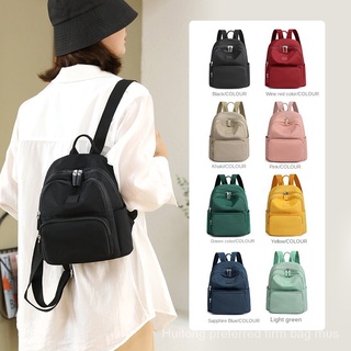Ba lô có sẵn-Ba lô nữ Oxford Ba lô Nylon thời trang Ba lô nhẹ Ba lô du lịch đa chức năng Ba lô chống nước dung tích lớn