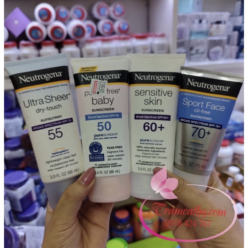 Kem chống nắng pure and free baby spf50