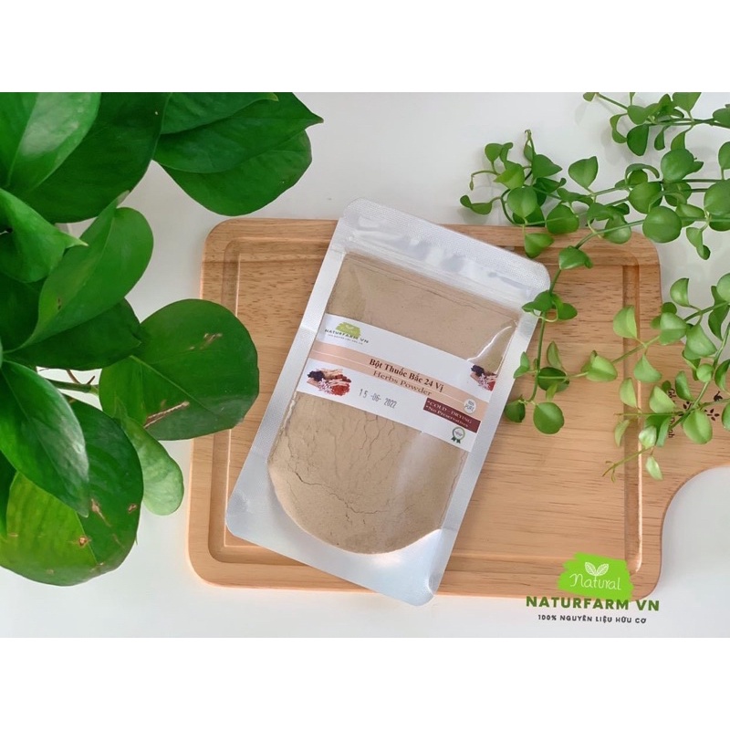 [ 300gr ] bột thuốc bắc dưỡng da cao cấp 24 vị Organic - mỹ phẩm handmade | Thế Giới Skin Care